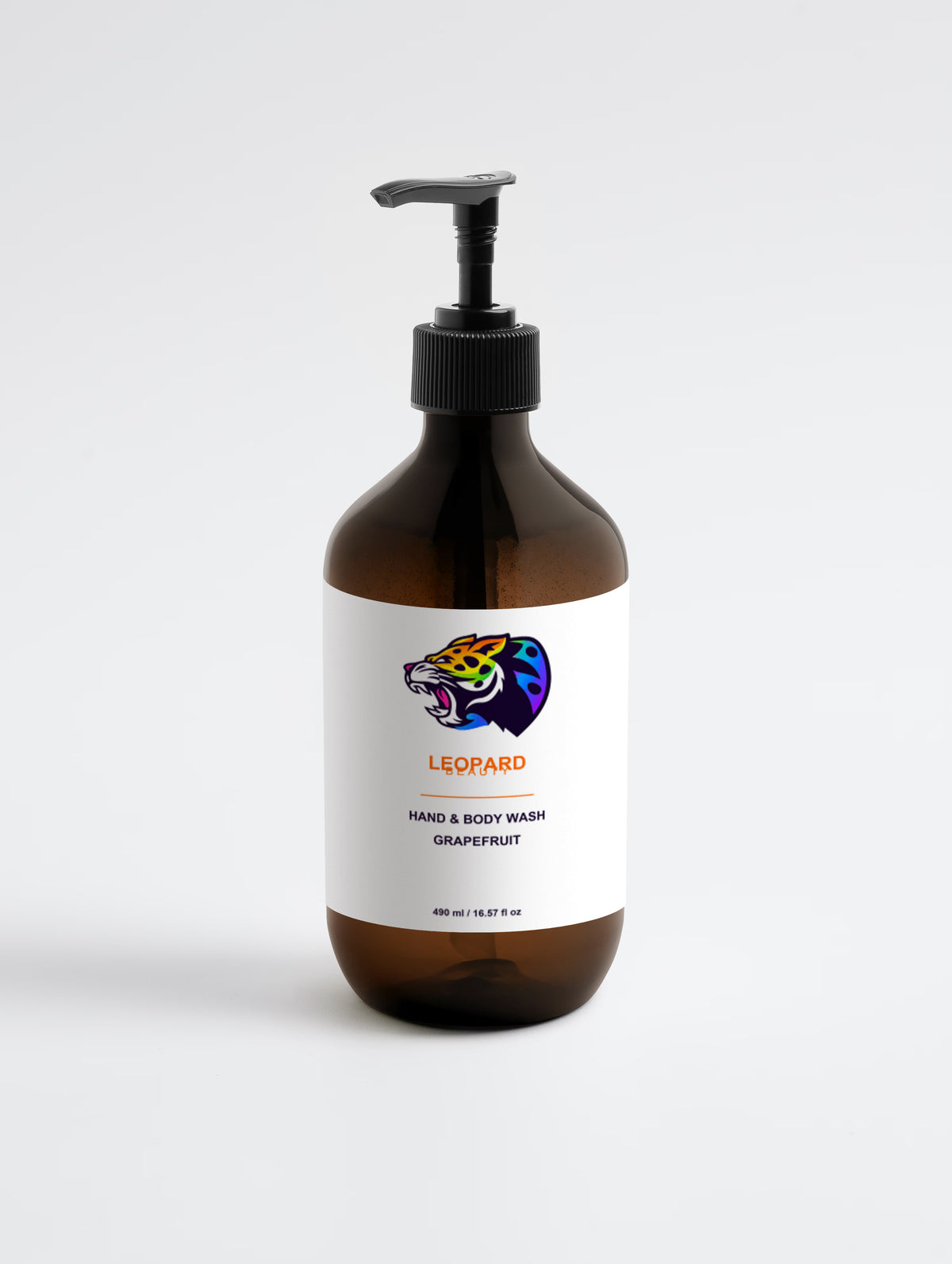 Detergente mani e corpo al pompelmo - Flacone ambrato