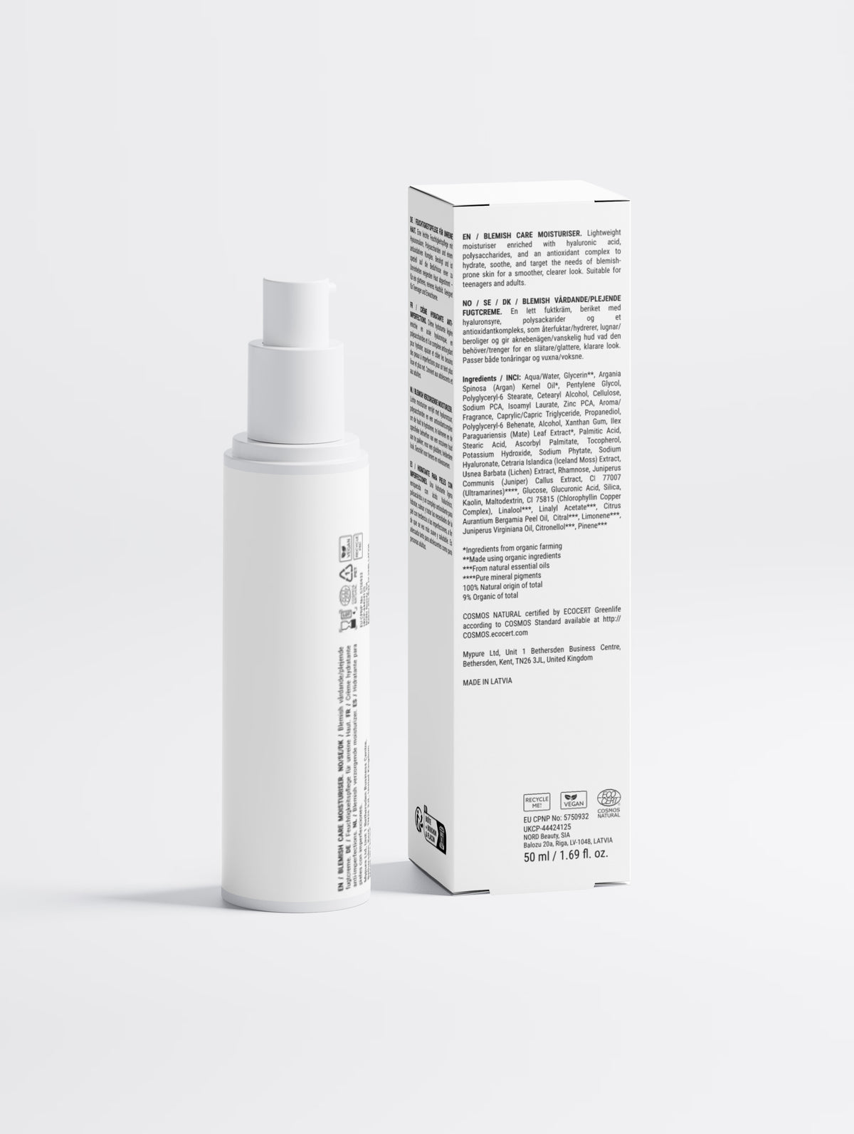 Crema idratante per pelli con imperfezioni