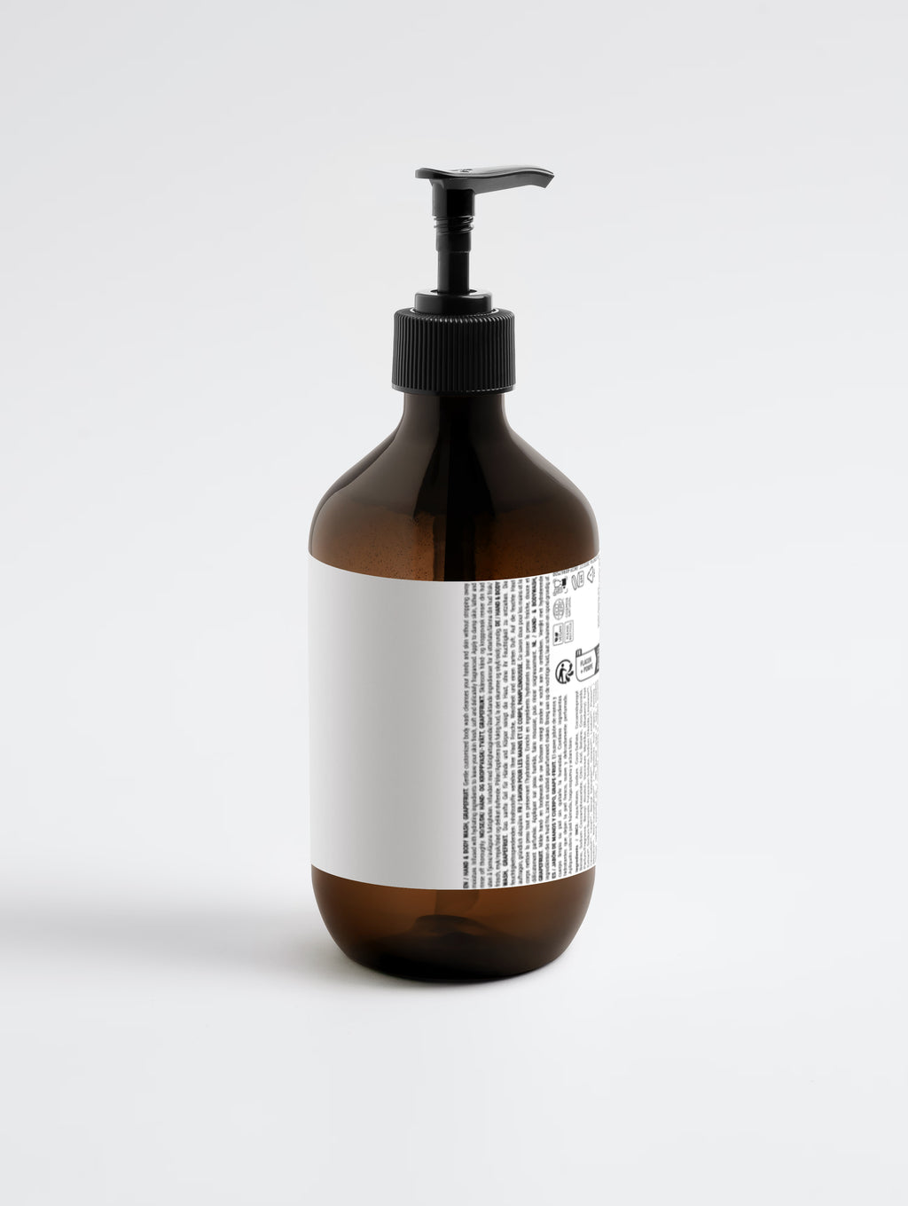 Detergente mani e corpo al pompelmo - Flacone ambrato