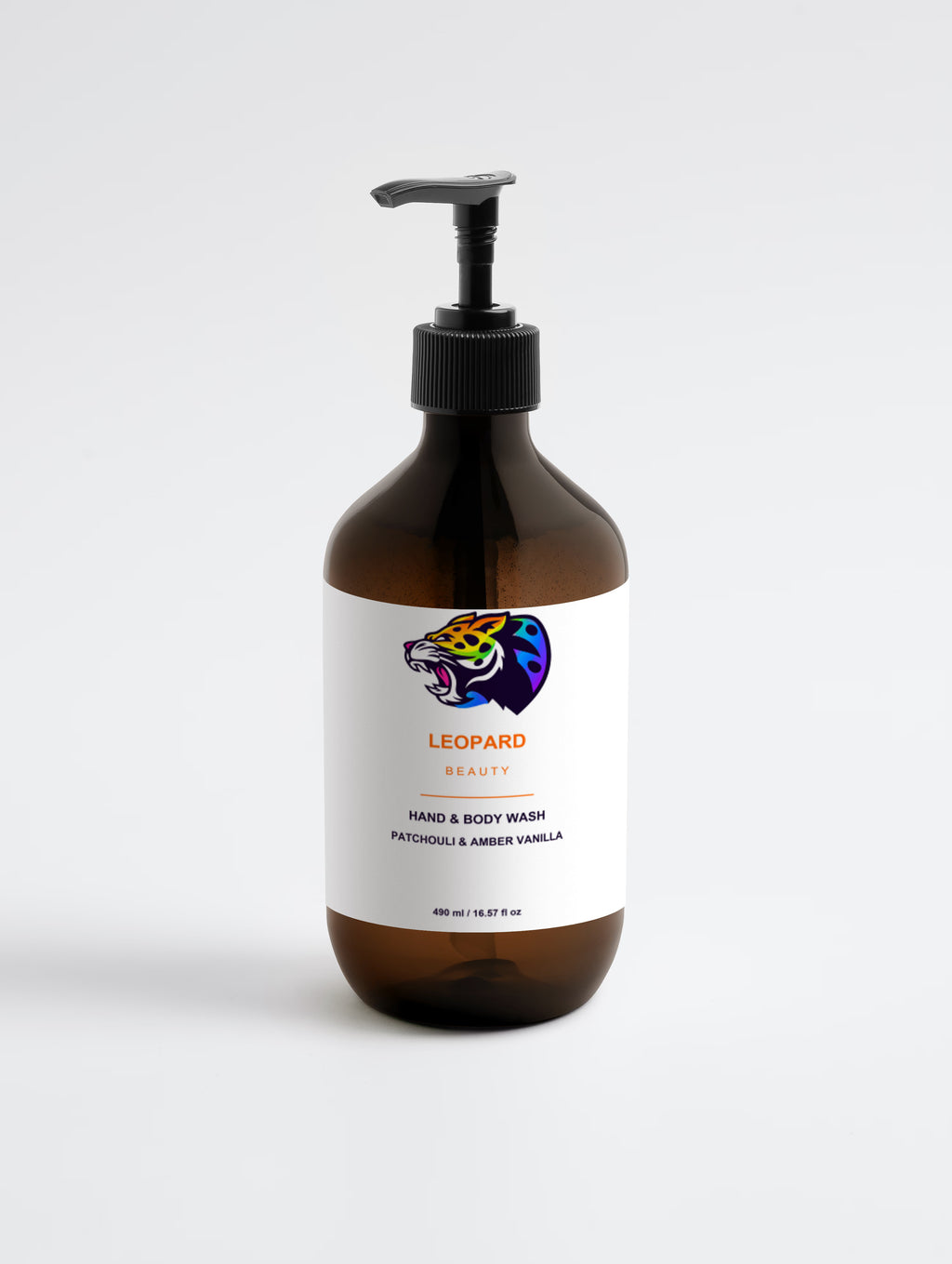 Detergente mani e corpo - Patchouli, ambra e vaniglia - Flacone ambrato