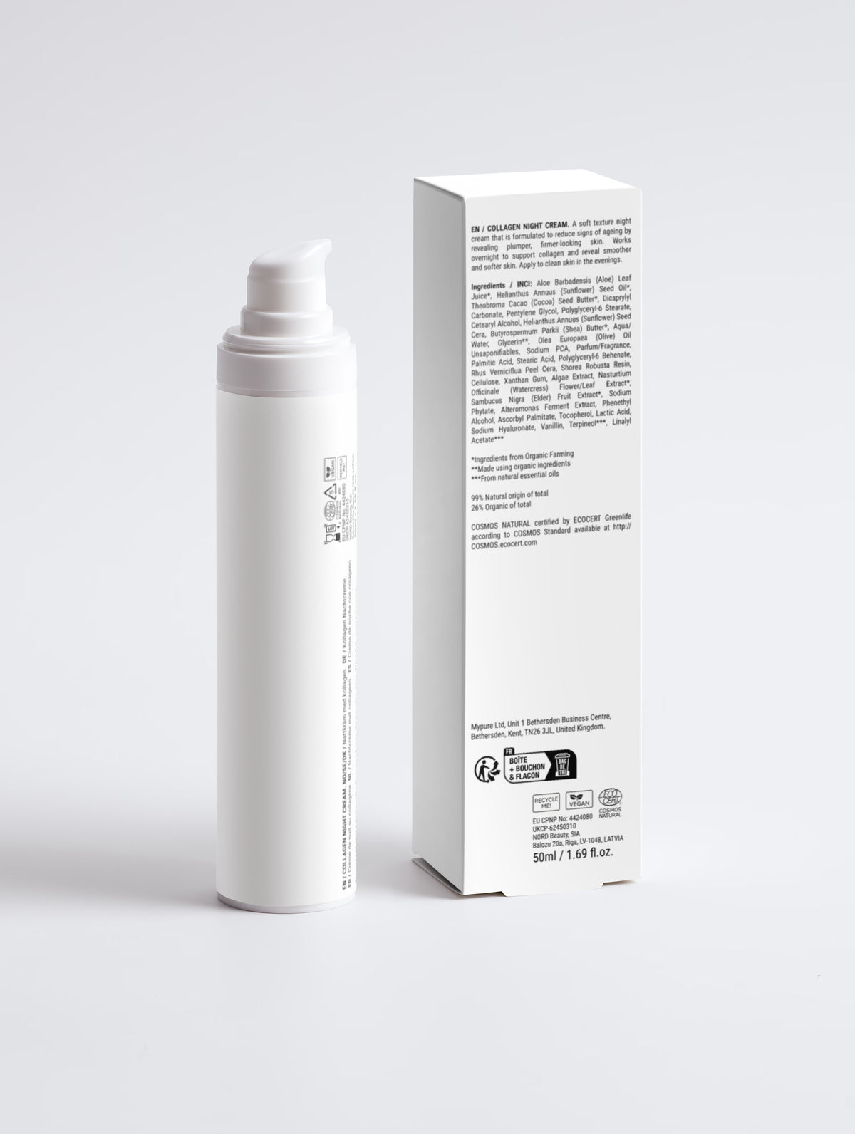 Crema notte antietà Collagen